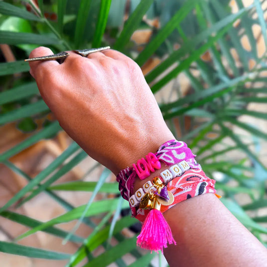 Bracelets bandana Dog Mom