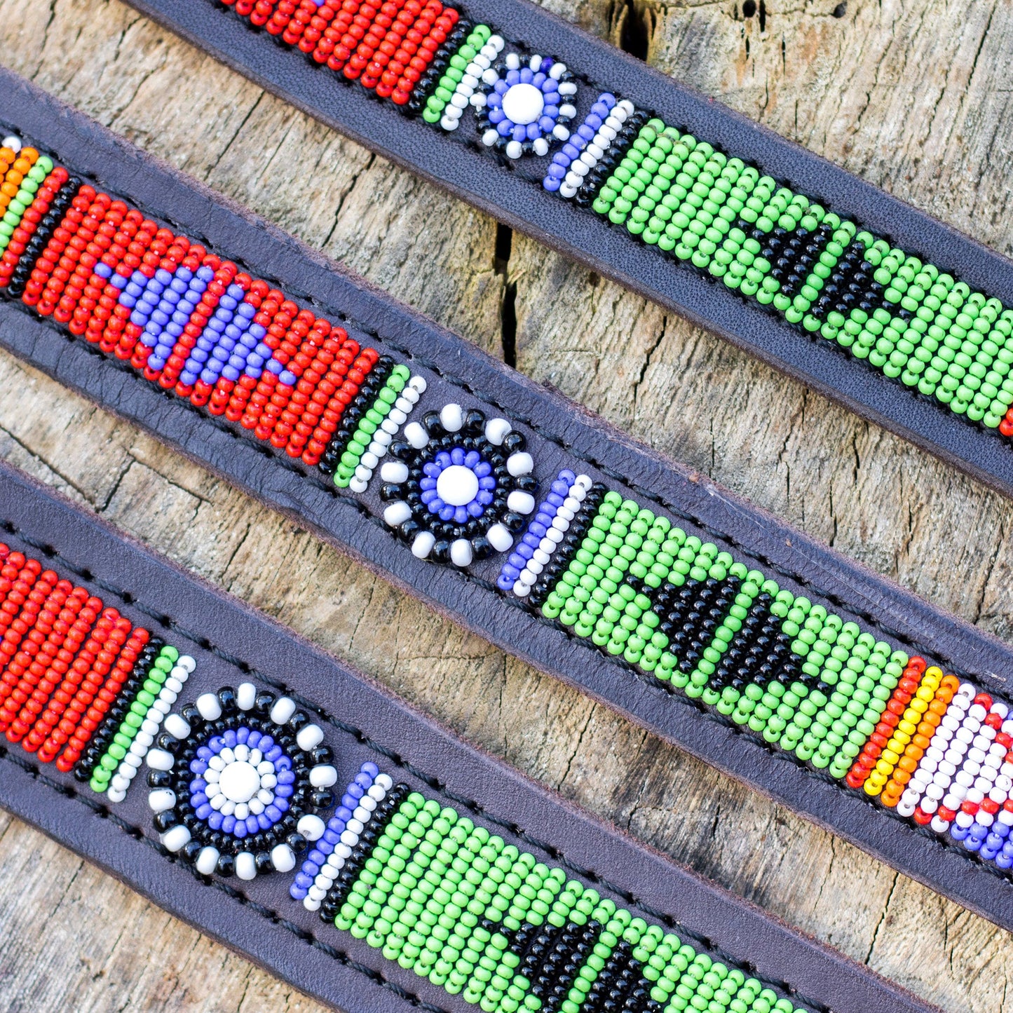 Collier pour chien Massaï "Durban"