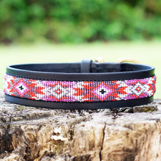 Collier pour chien Massaï "Isis"