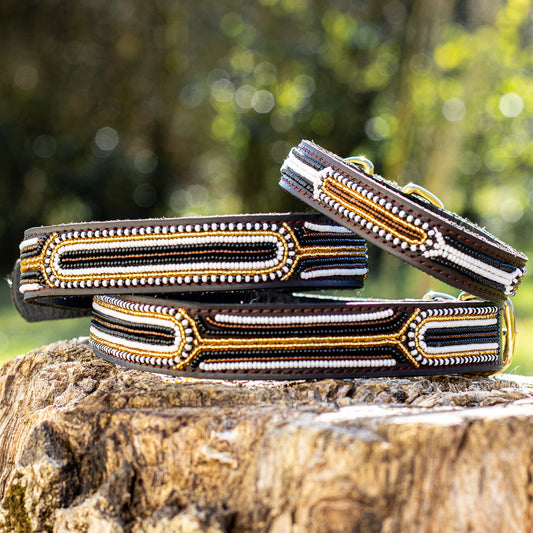 Collier pour chien Massaï  "Nephis"