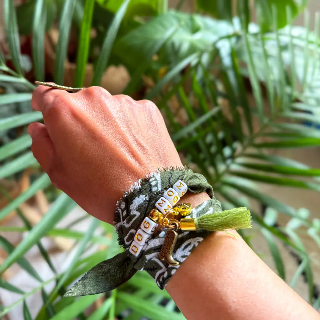 Bracelets bandana Dog Mom