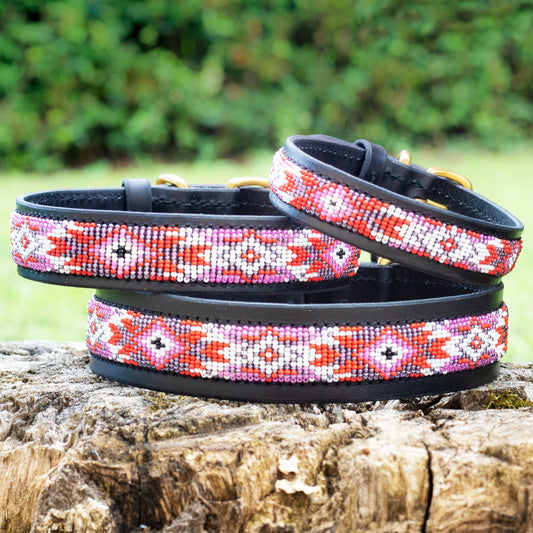 Collier pour chien Massaï "Isis"