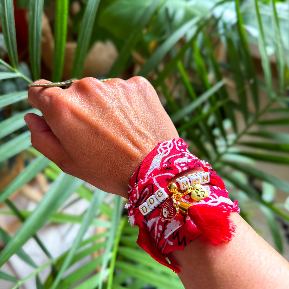 Bracelets bandana Dog Mom