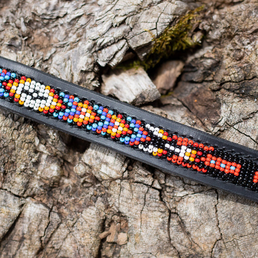 Laisse pour chien Maasaï "Teranga"