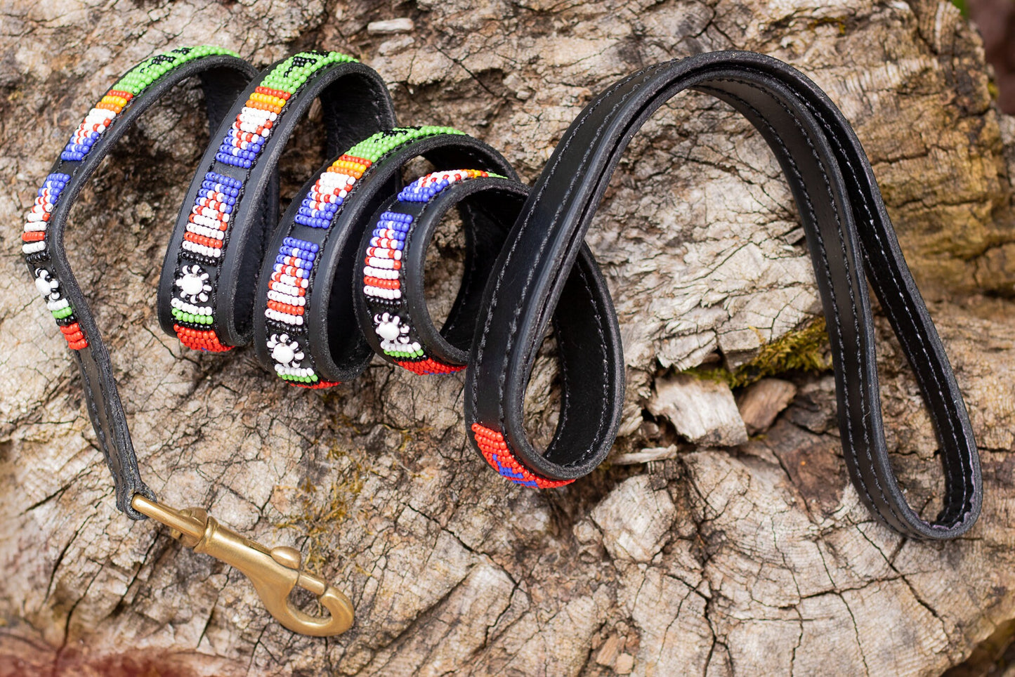 Laisse pour chien Maasaï "Durban"