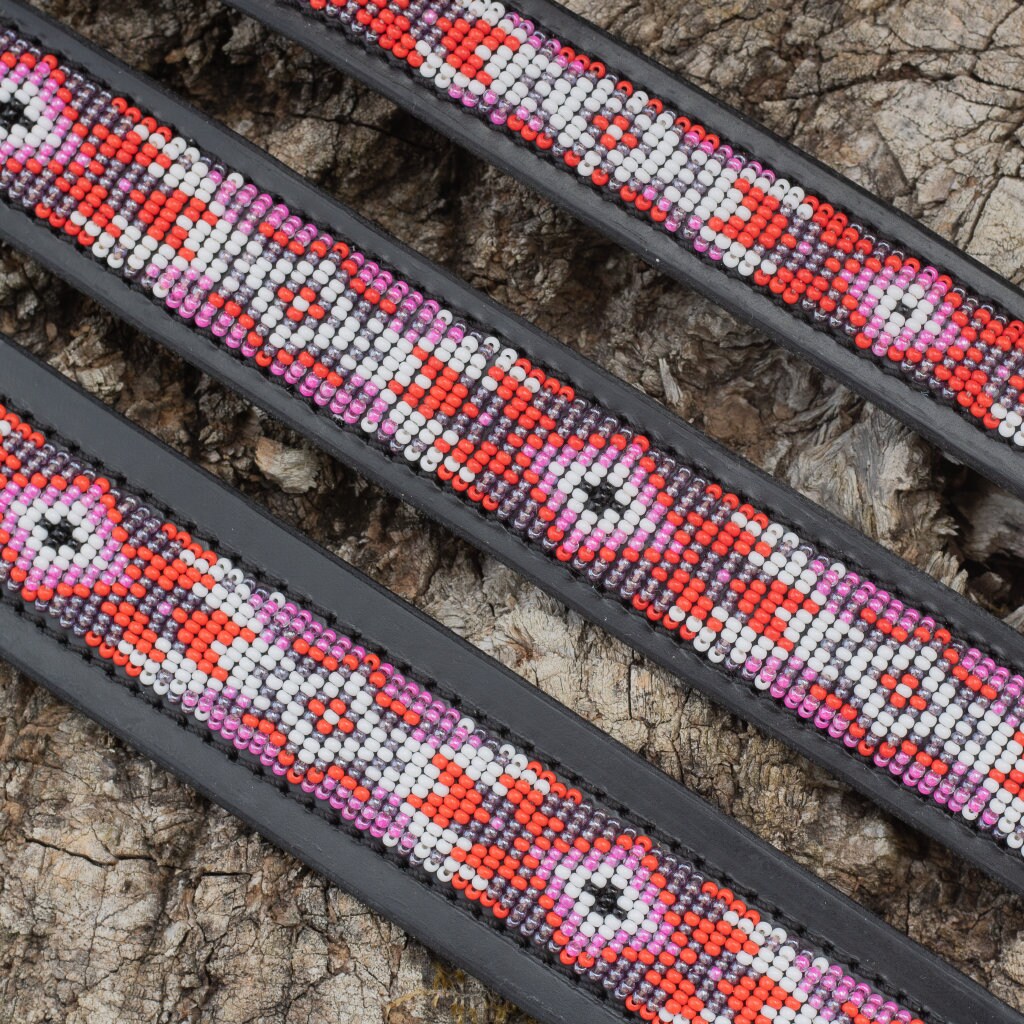 Collier pour chien Massaï "Isis"